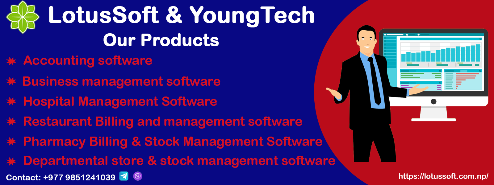 Some of the product LotusSoft & YoungTech