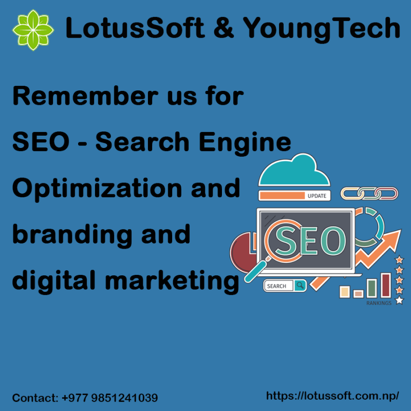 SEO - Search Engine Optimization and branding and digital marketing