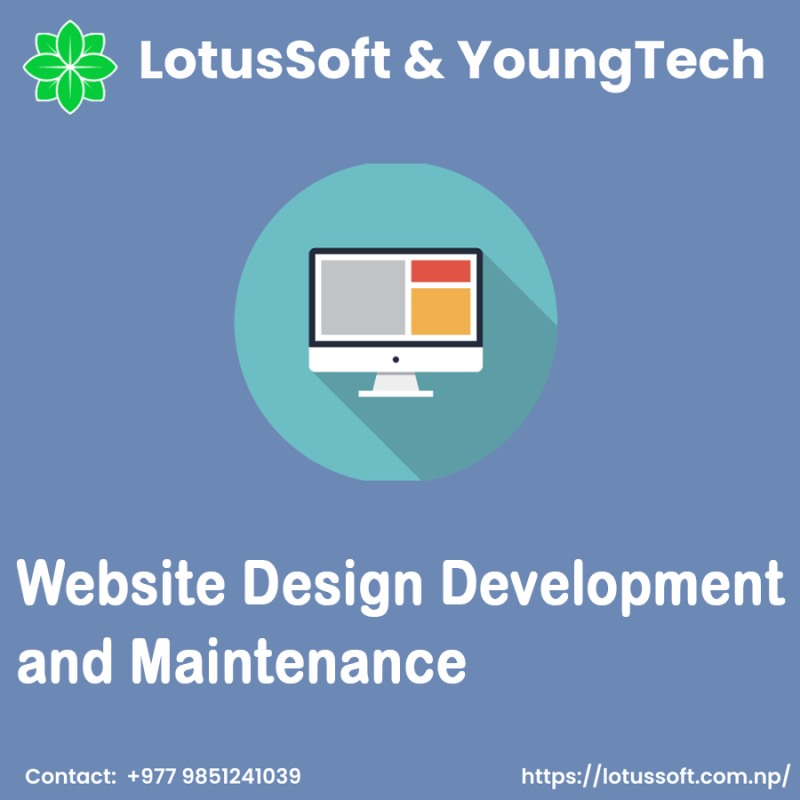 Website Design, Development and Maintenance